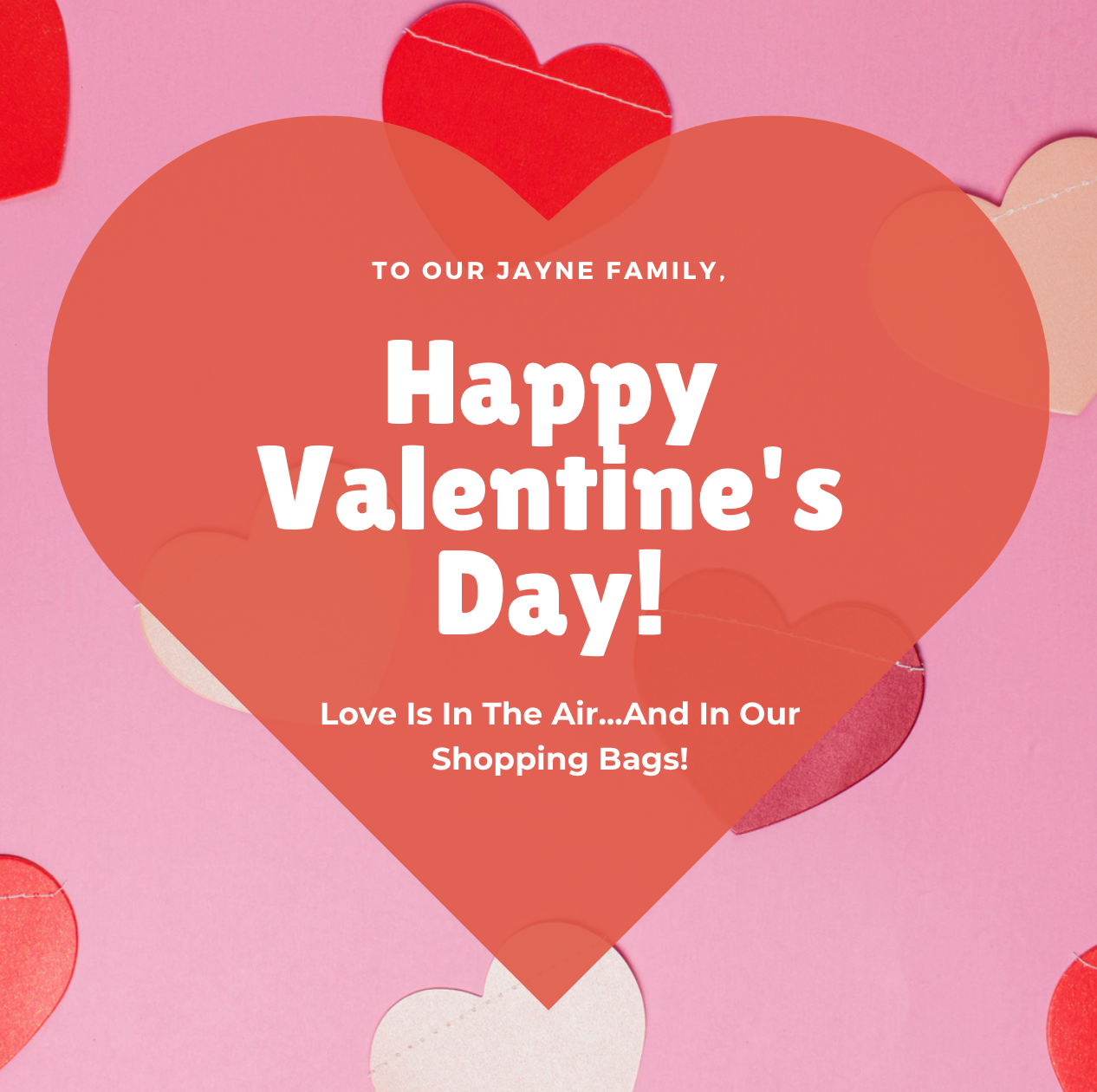 Love Is In The Air...And In Our Shopping Bags ❤️