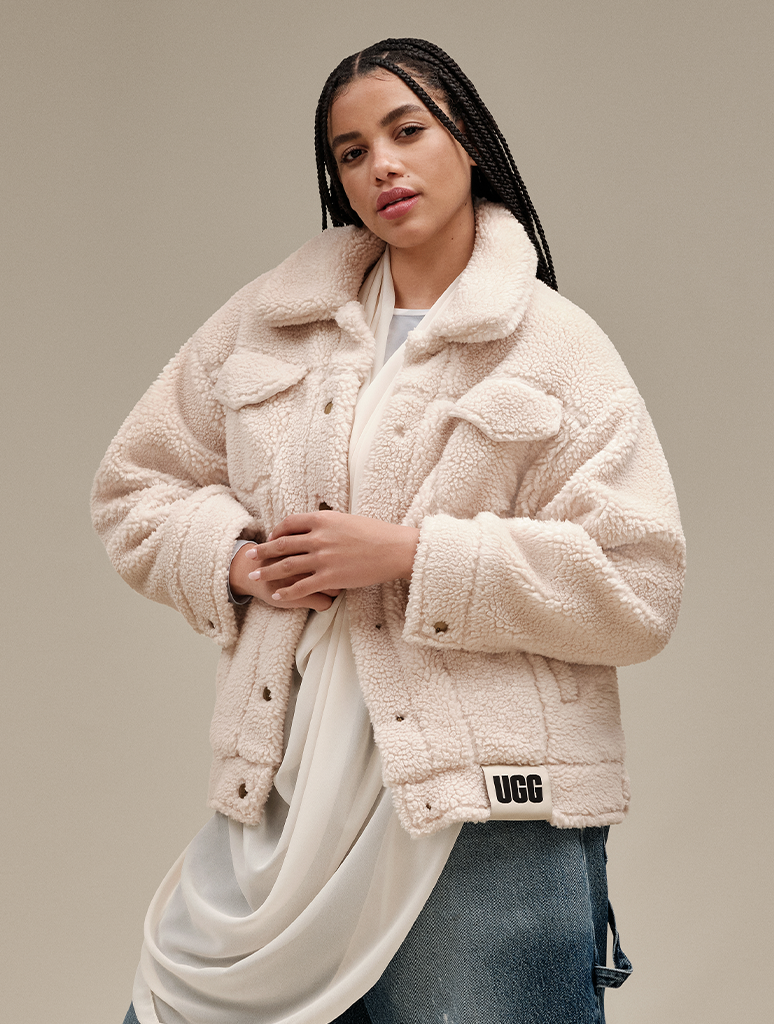 UGG Frankie Sherpa Trucker Jacket – JAYNE Boutique