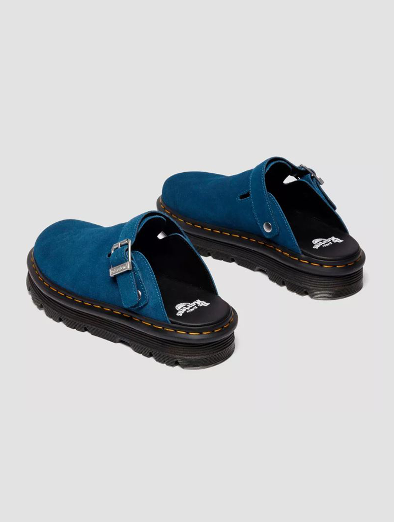 Dr. Martens ZebZag Suede Casual Slingback Platform Mule