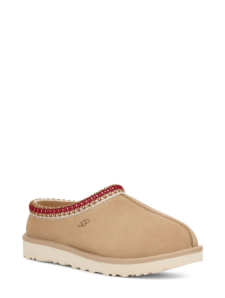 Ugg タス スリッフオン ミュル 5955 SANDDARKCHERRY UGG Tasman Slipper in Sand/Dark Cherry – JAYNE Boutique