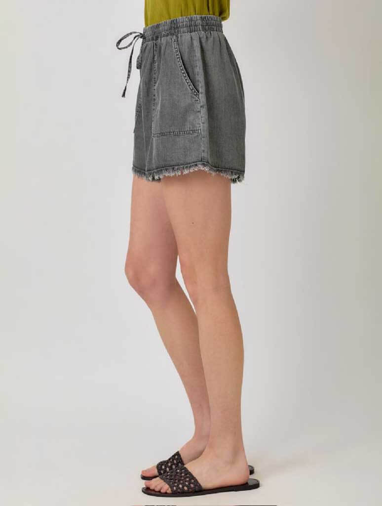 Frayed Detail Short