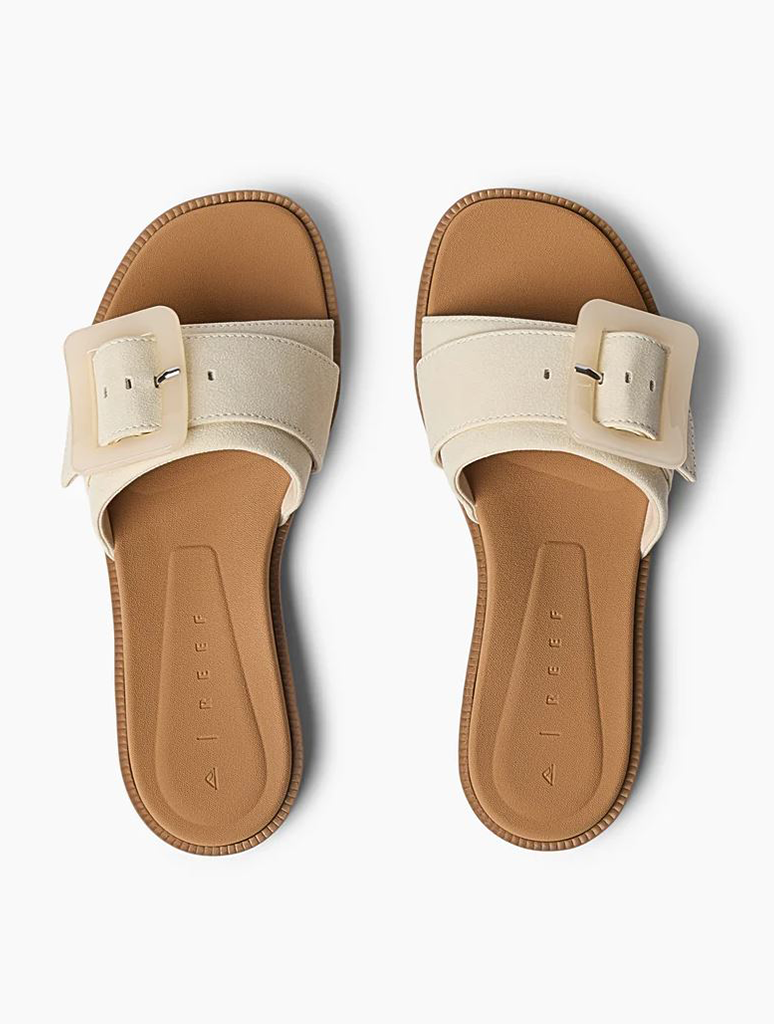 REEF Sunny Emma Buckle Detail Slide Sandal