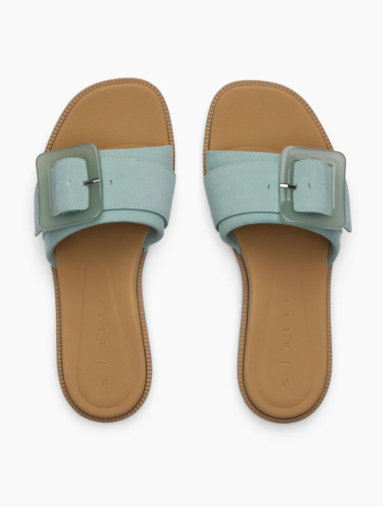REEF Sunny Emma Buckle Detail Slide Sandal