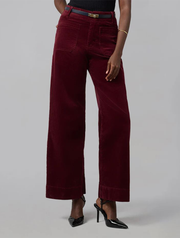 Lola Jeans Colette High Rise Wide Leg Corduroy Pants