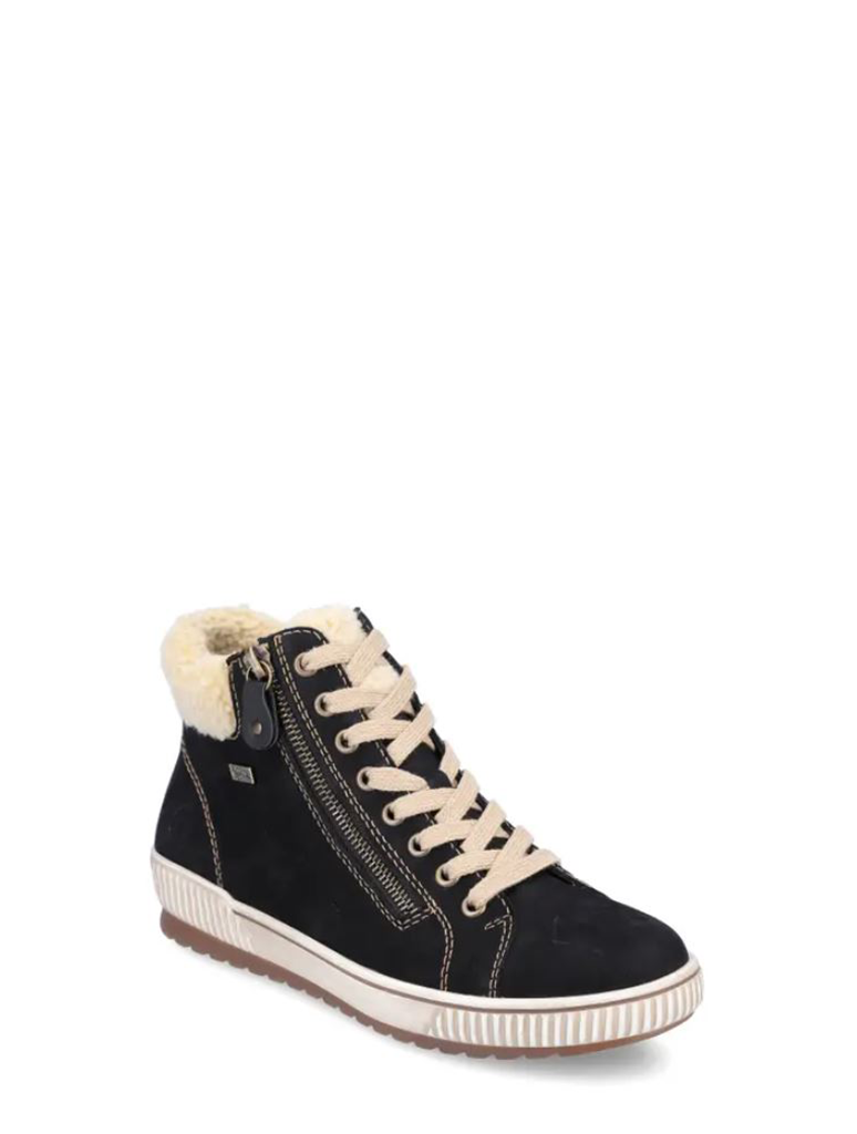 Remonte Maditta Faux Shearling Trim Sneaker