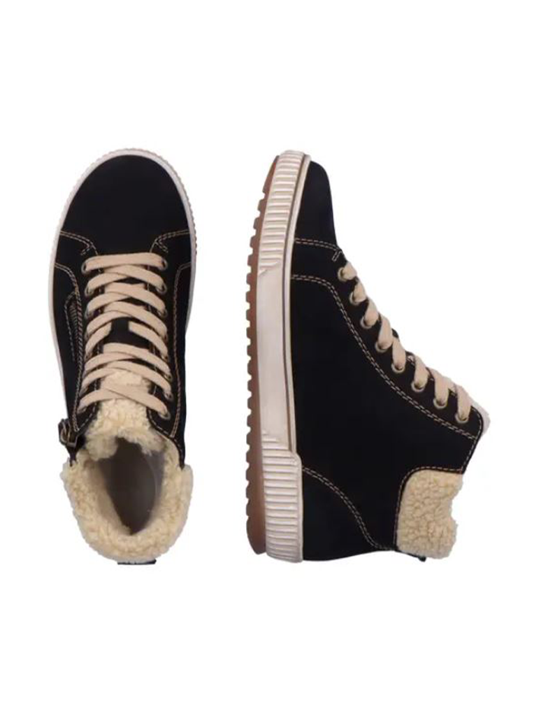Remonte Maditta Faux Shearling Trim Sneaker