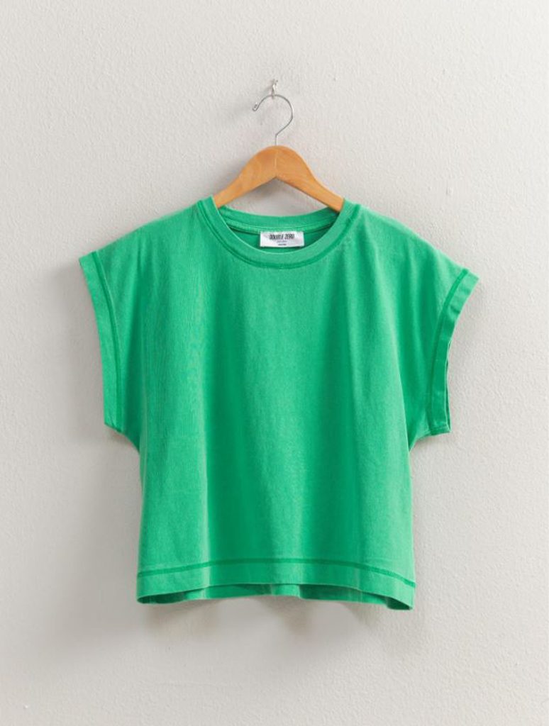 Round Neck Short Sleeve Tee