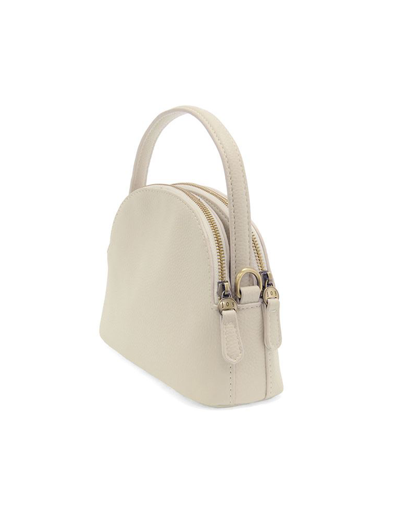 Larissa Double Zip Dome Crossbody