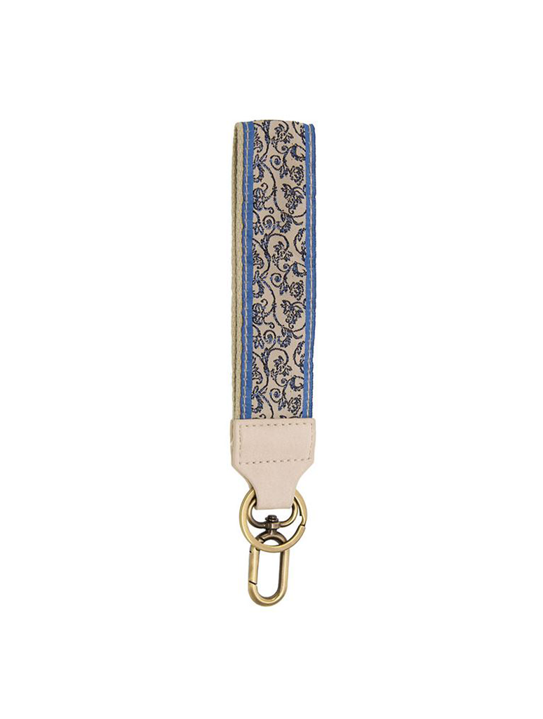 Embroidered Wristlet Keychain