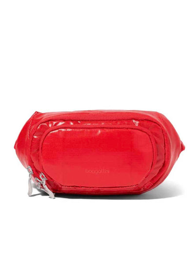 Baggallini On The Go Belt Bag Waist Pack in Lava Gloss Ripstop