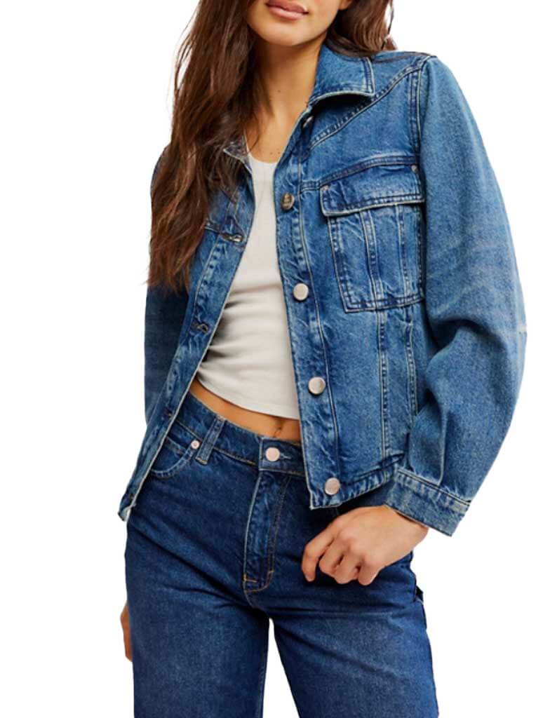 Free People Jade Denim Jacket JAYNE Boutique