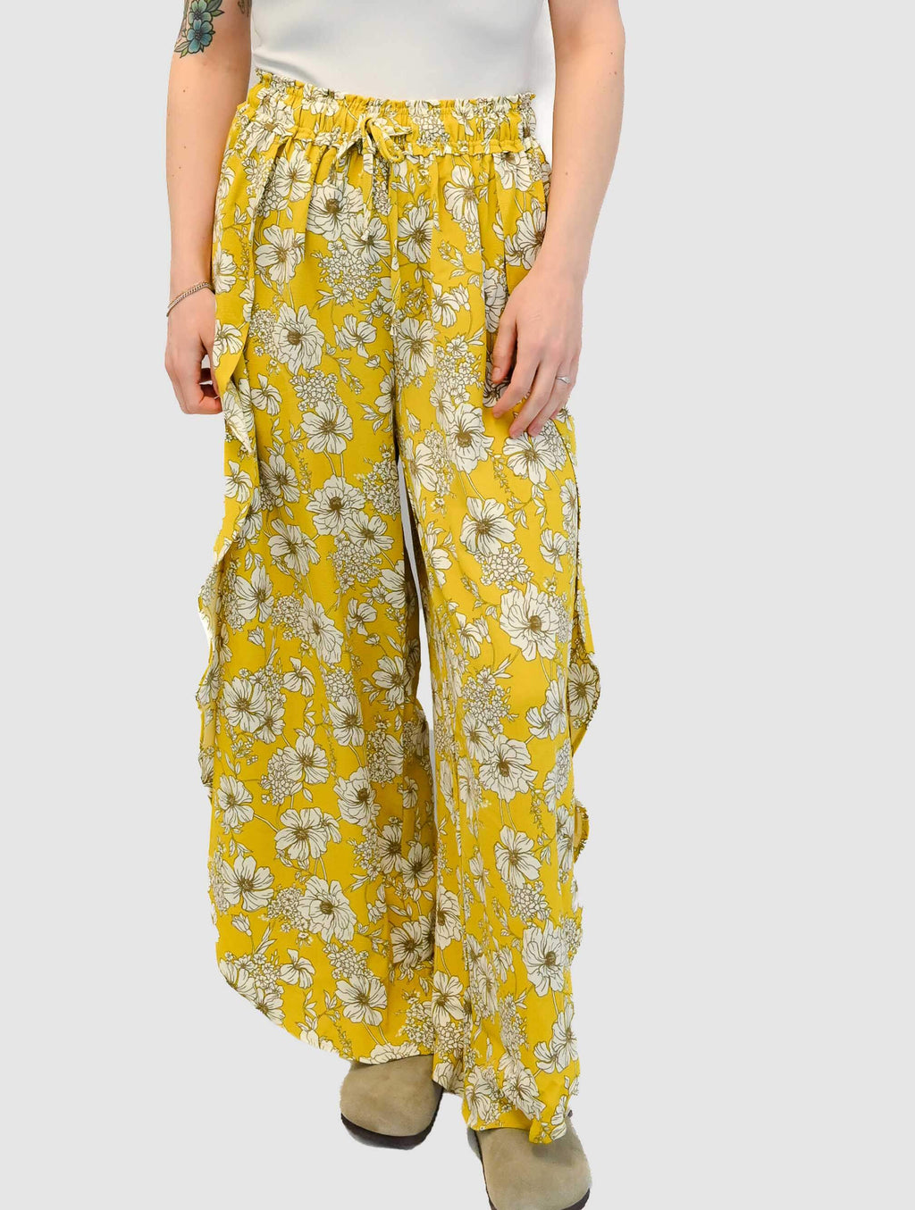 Floral print Pants