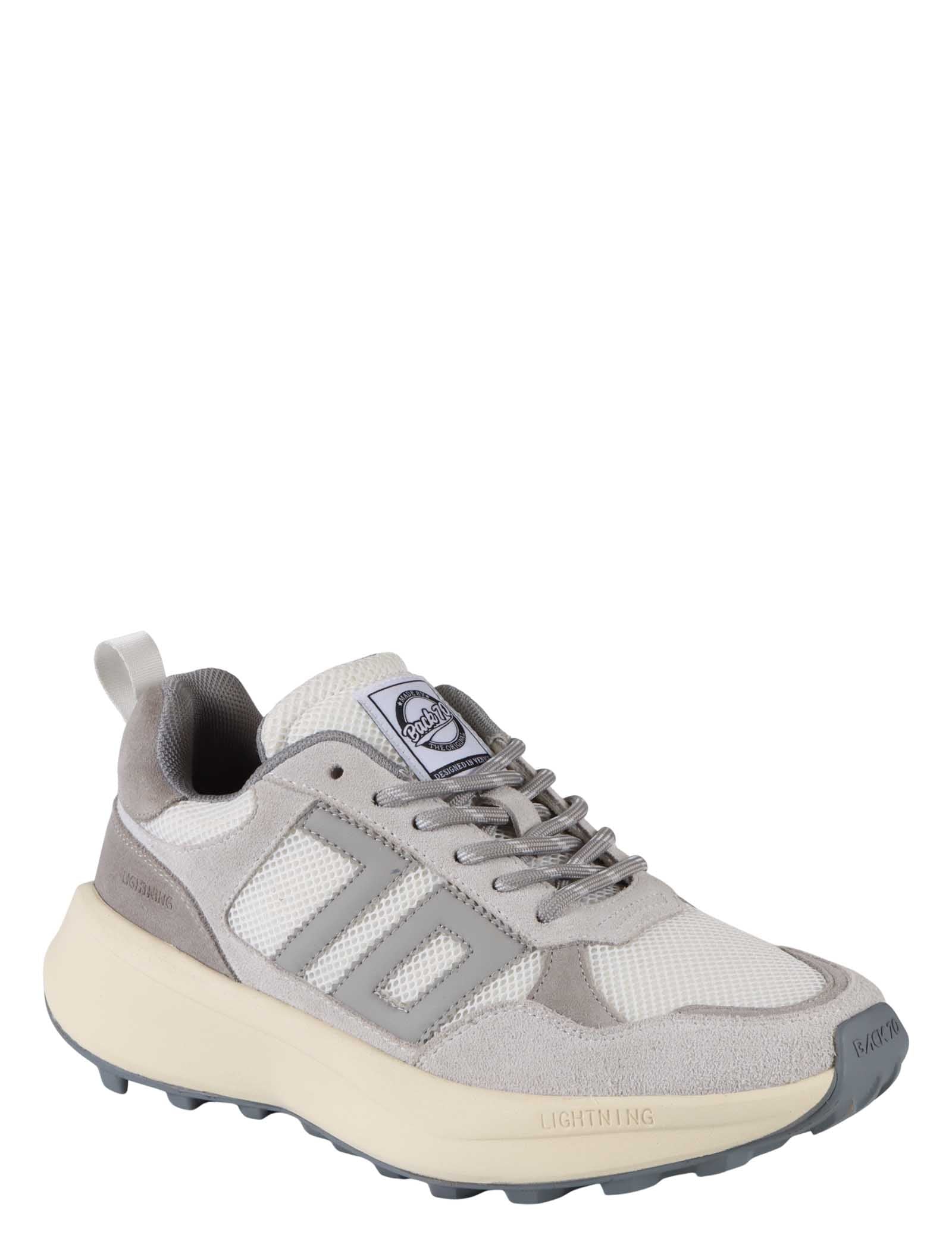 Back 70 Lightning Sneaker 38 / Ice Light Gray
