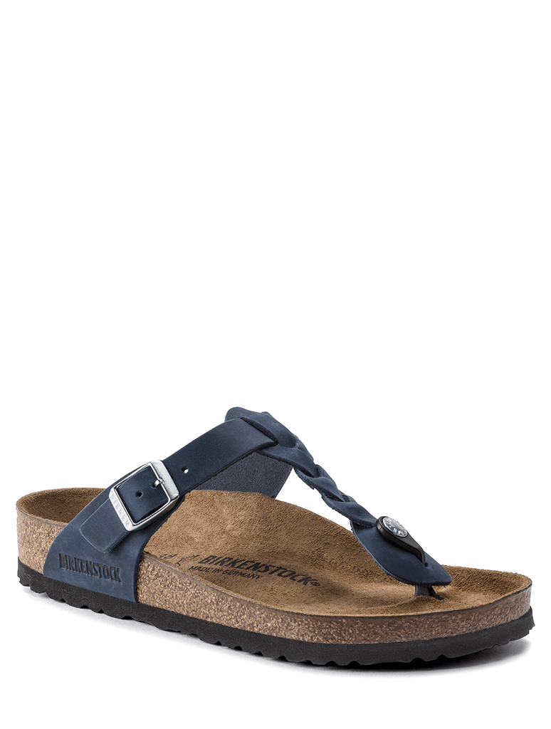 Navy hot sale gizeh birkenstocks
