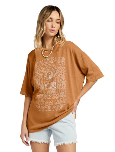 Billabong Shine For You Tee in Summer Spice