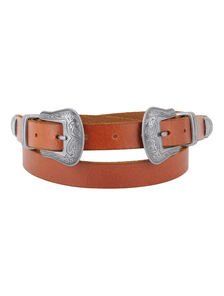 Western belt double buckle store