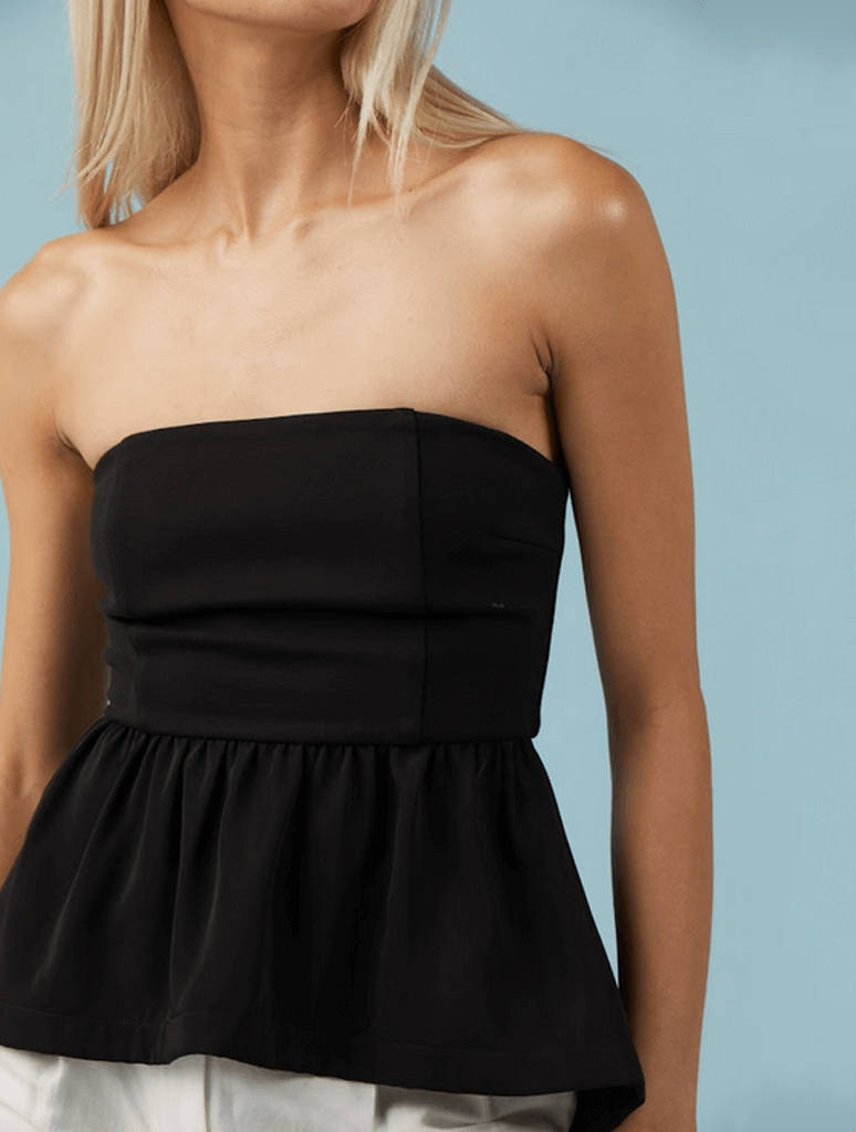 Express 2025 strapless top