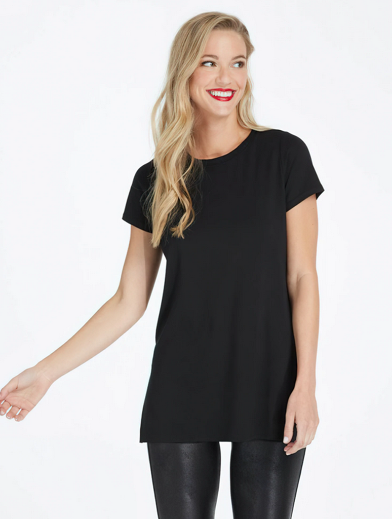 Spanx Perfect Length Dolman 3/4 Sleeve Top Black Sz Small - $45 - From  Samantha