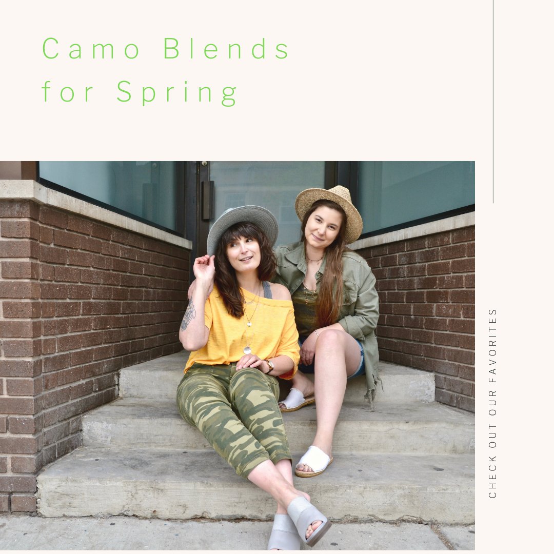 Our Favorite Trend of the Season: Camo Blends!