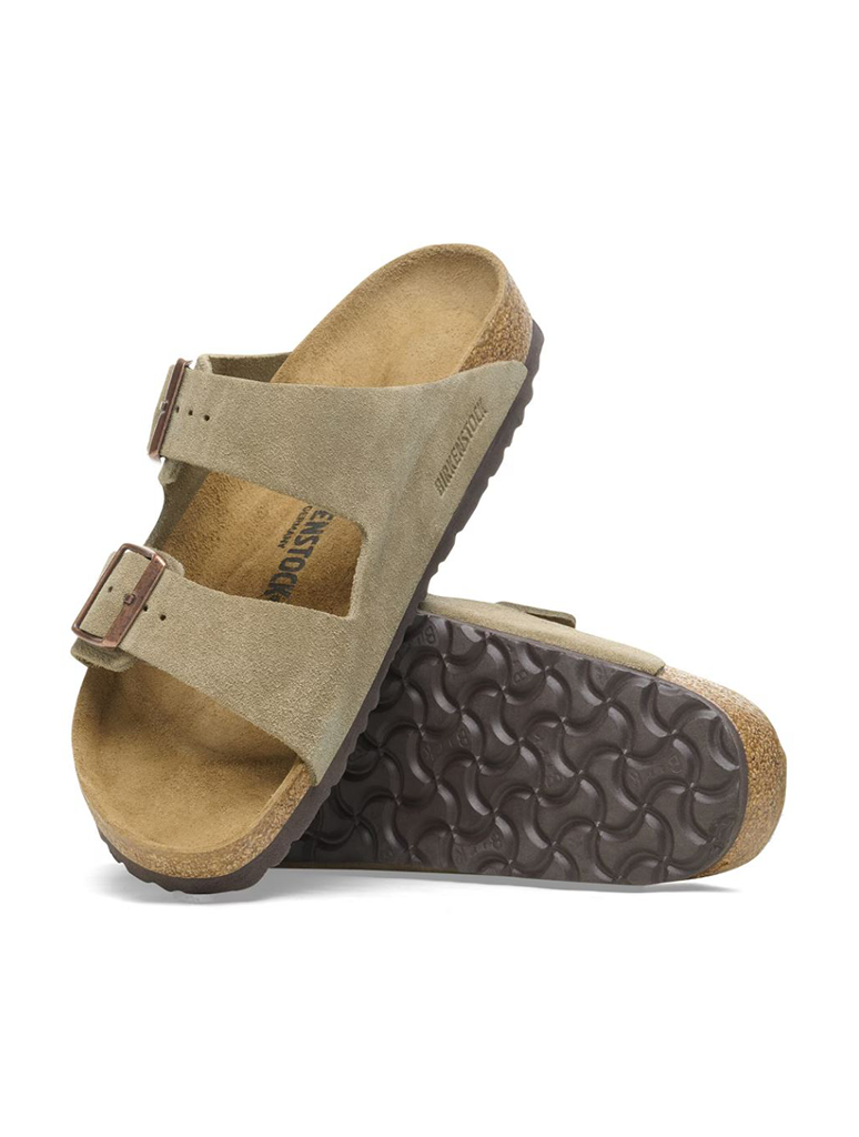 Birkenstock Arizona Suede Leather Sandal