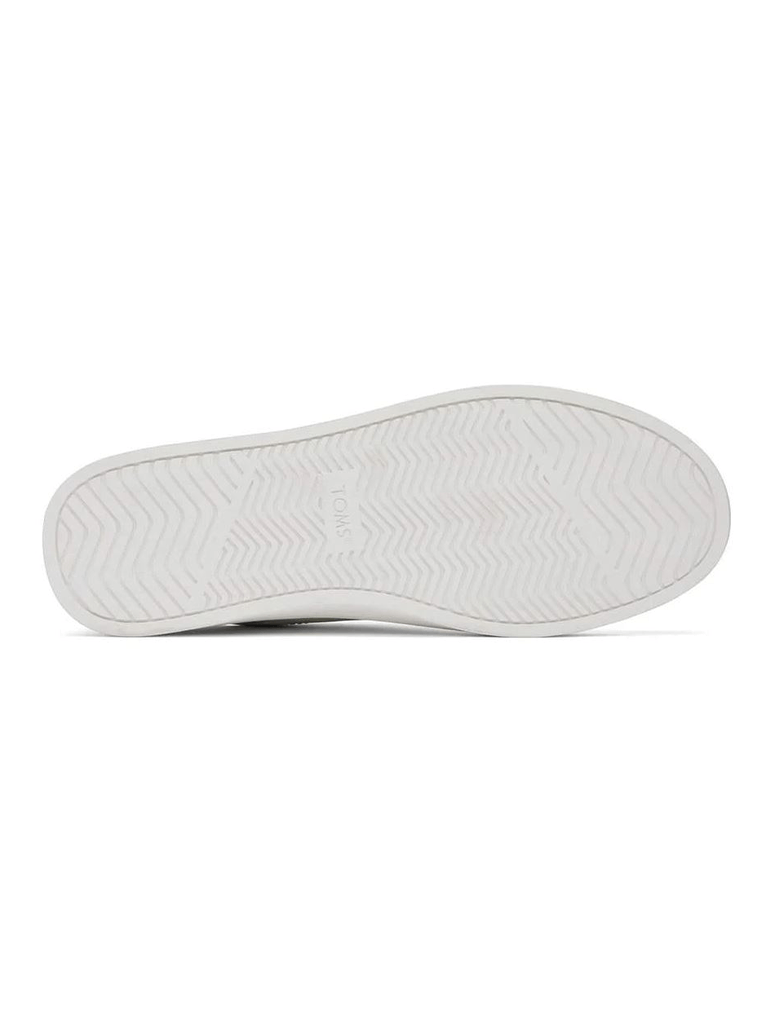 TOMS Kameron Lace-Up Sneaker in White Leather