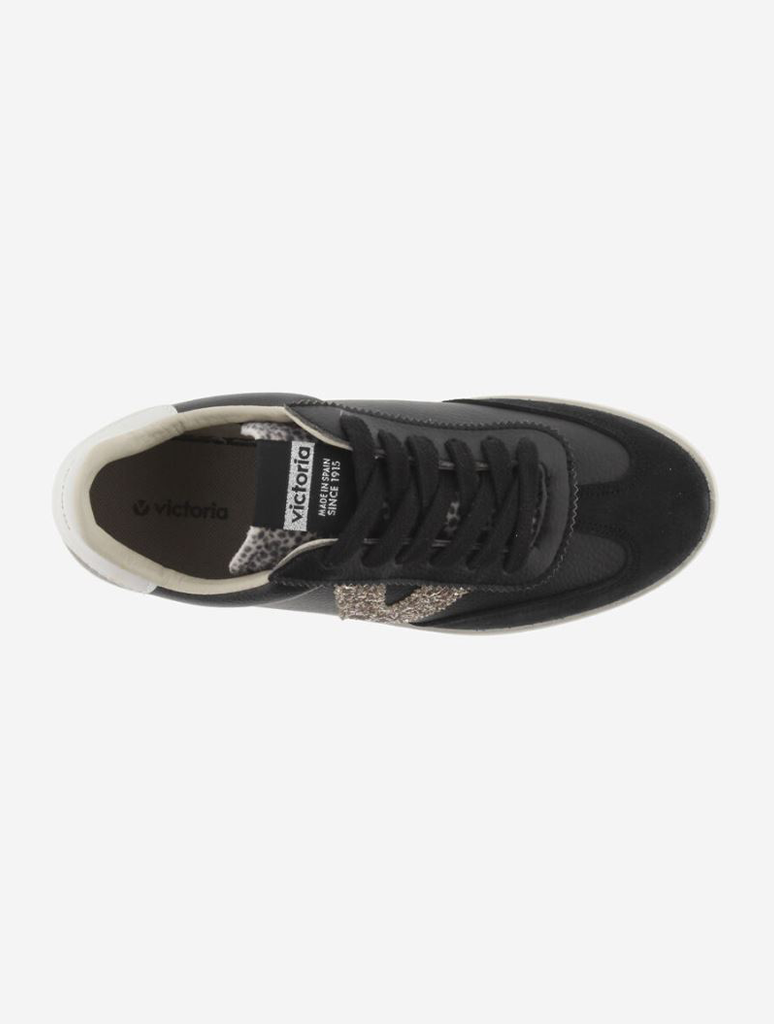 Victoria Berlin Ciclista Pumped Leather Effect Sneaker