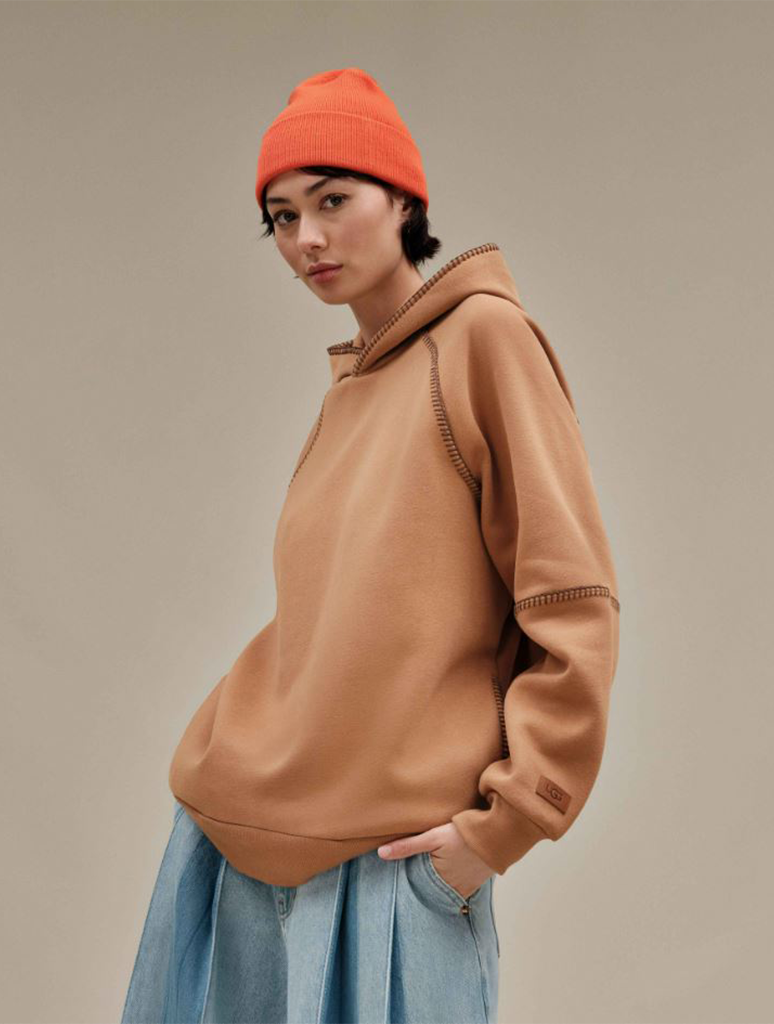 UGG Classic Hoodie M / Grey Heather