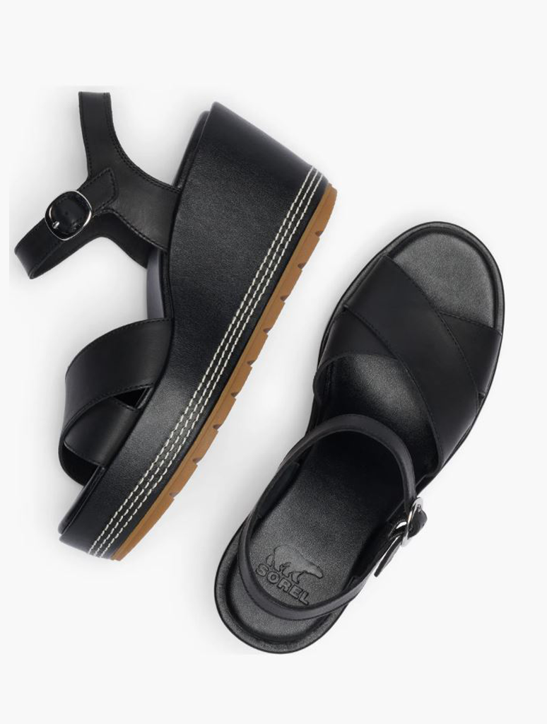 Sorel Sunpeak Wedge Ankle Strap Sandal