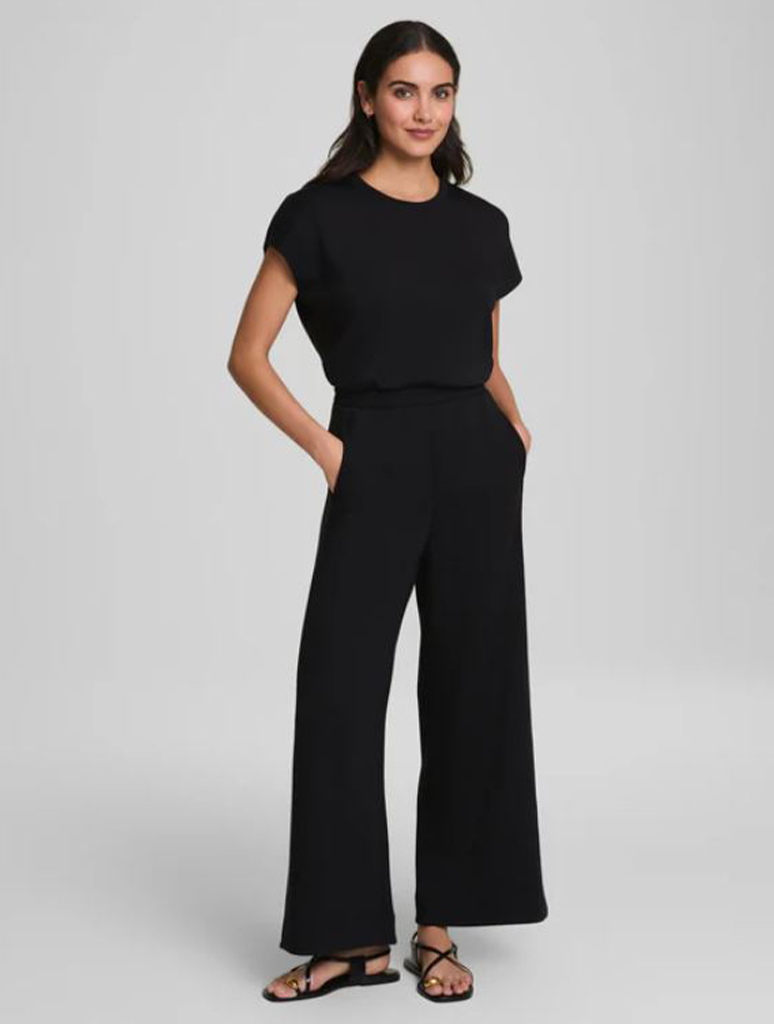 Spanx Airessentials Cap Sleeve Cinched Jumpsuit