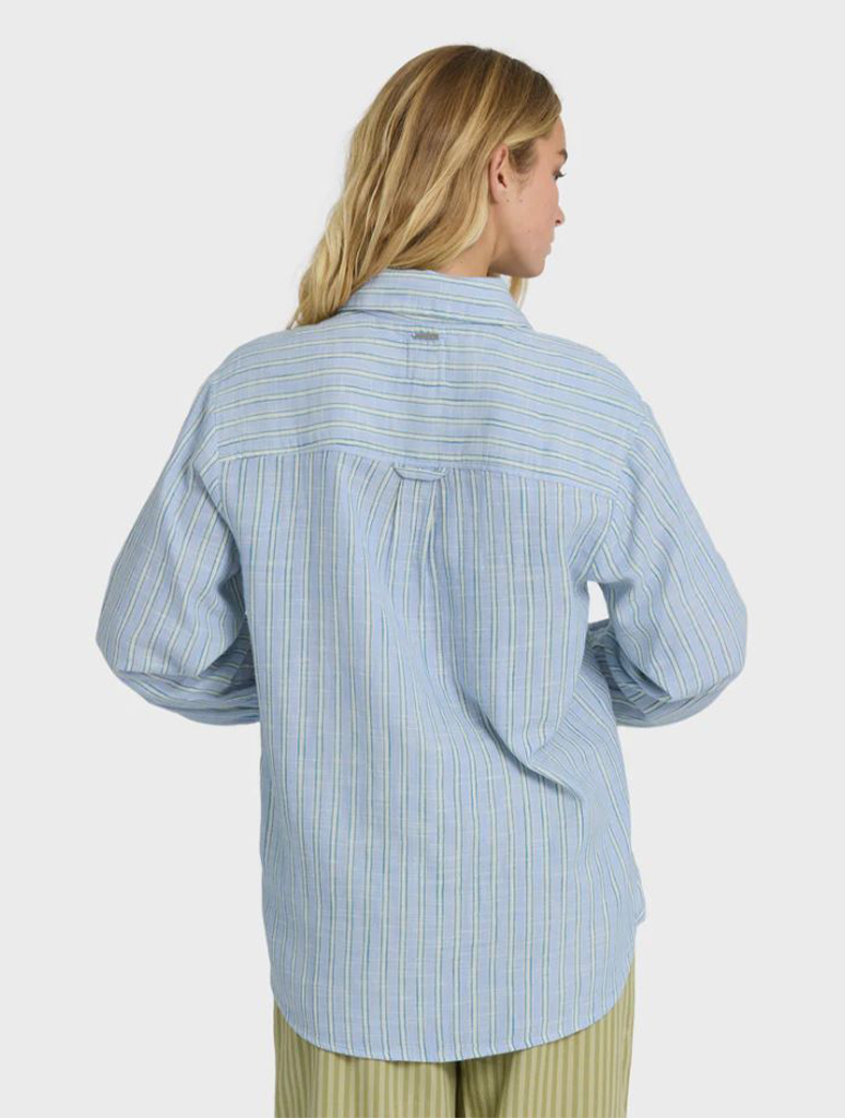 Billabong Wanderer Printed Long Sleeve Woven Top