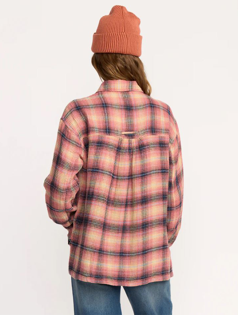 Billabong Big Bear Woven Long Sleeve Top