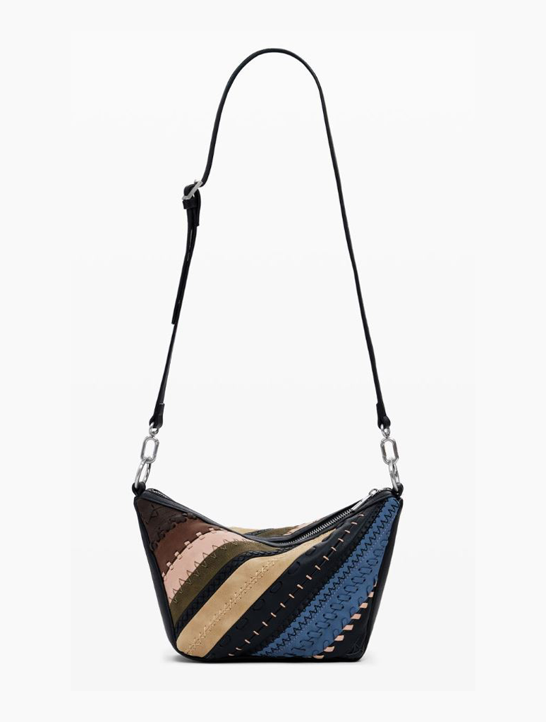 Desigual Medium Patchwork Shoulder Bag