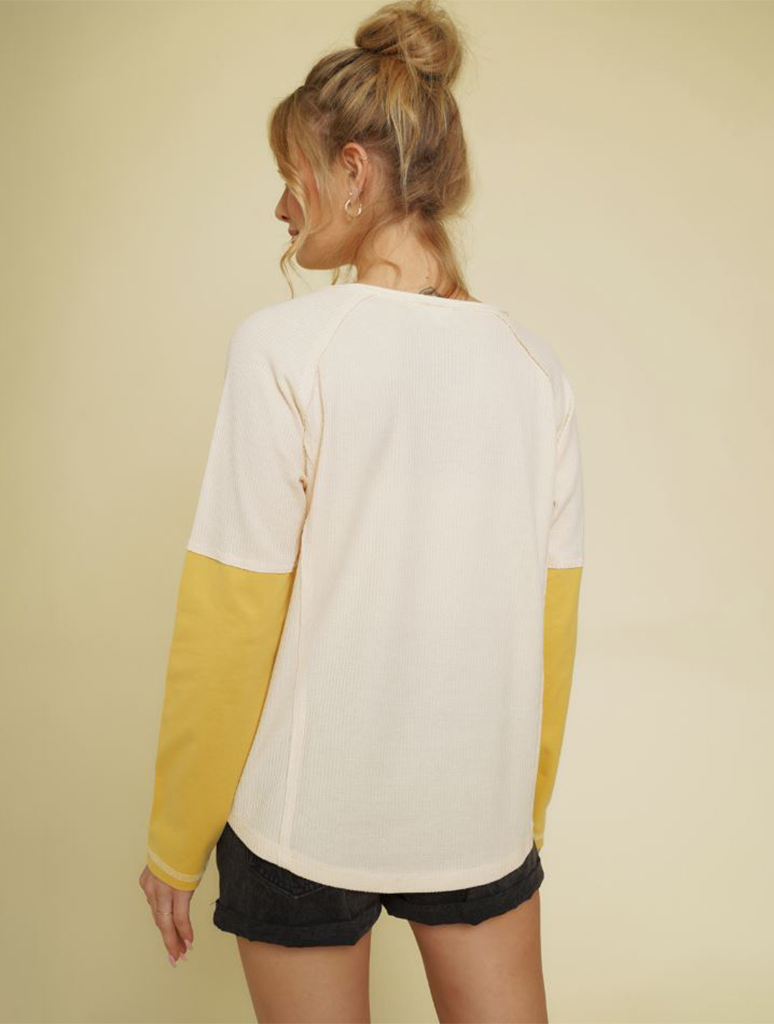 Thermal High Raw Edge Top 