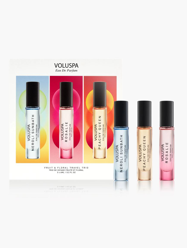 Voluspa Fruit & Floral Travel Trio