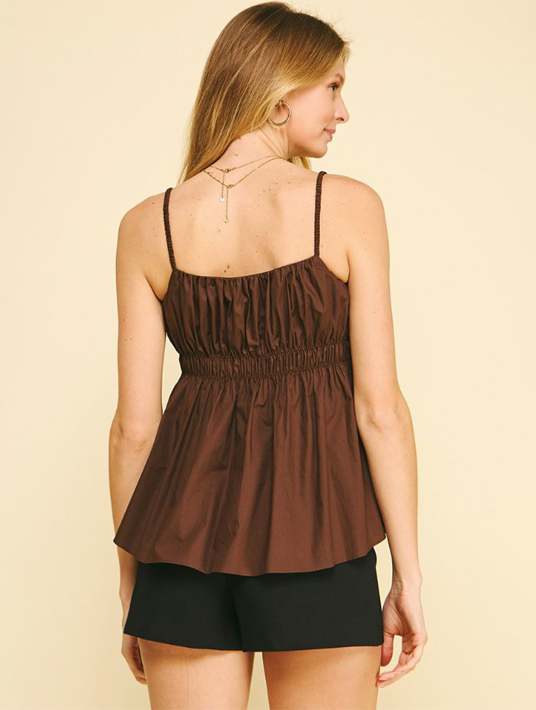 Ruffled Cami Top