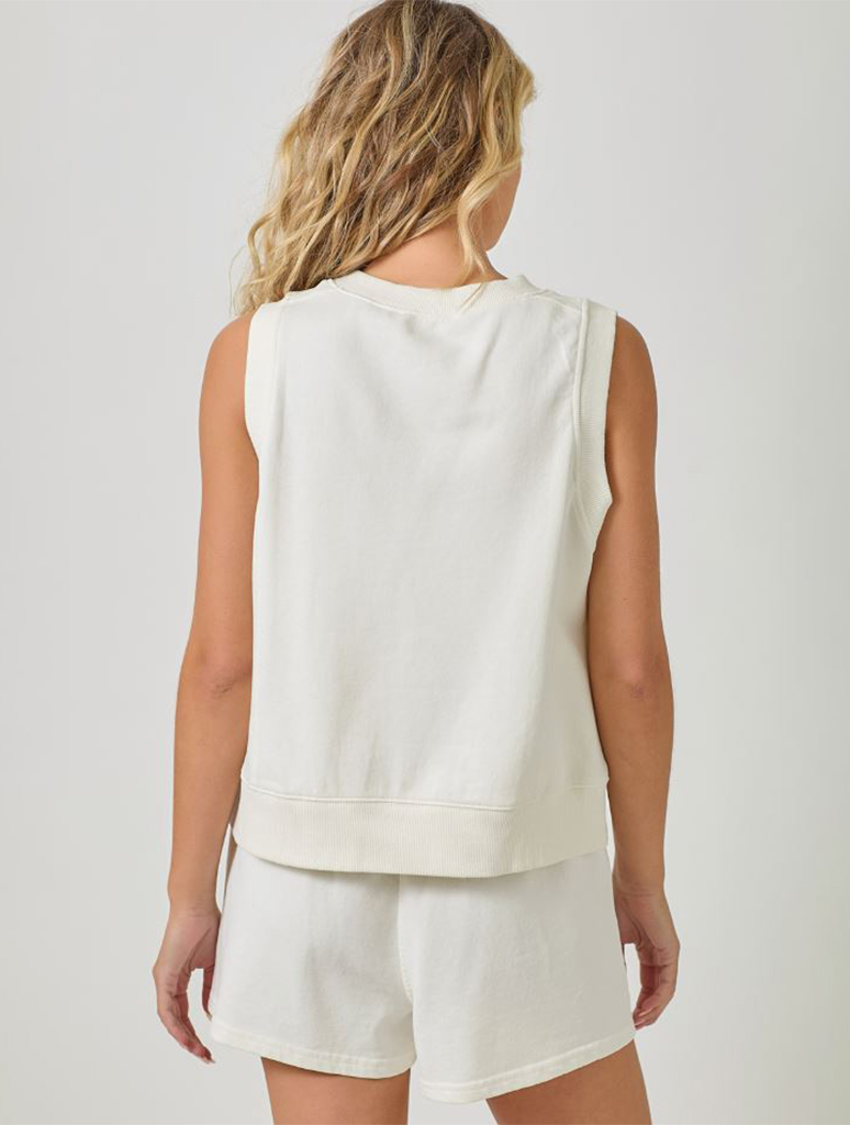 Sleeveless Terry Top