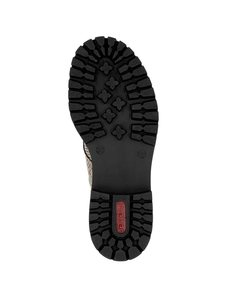 Rieker Patterned 72617 Pearl Boot