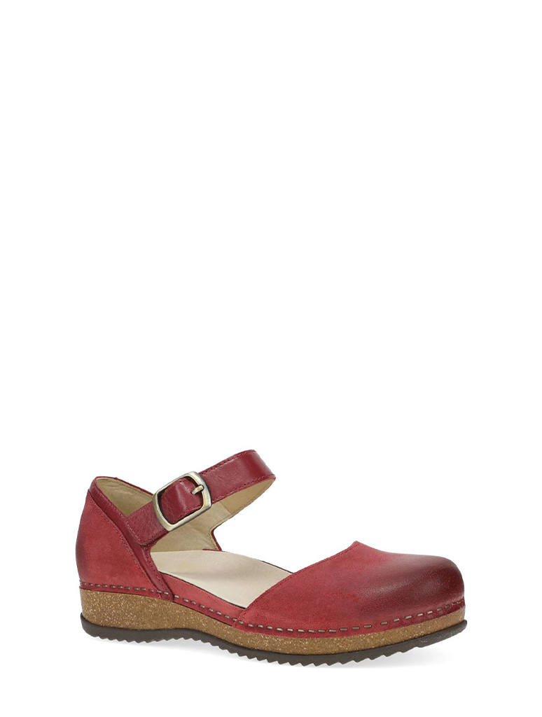 Dansko Mae Burnished Suede Mary Jane