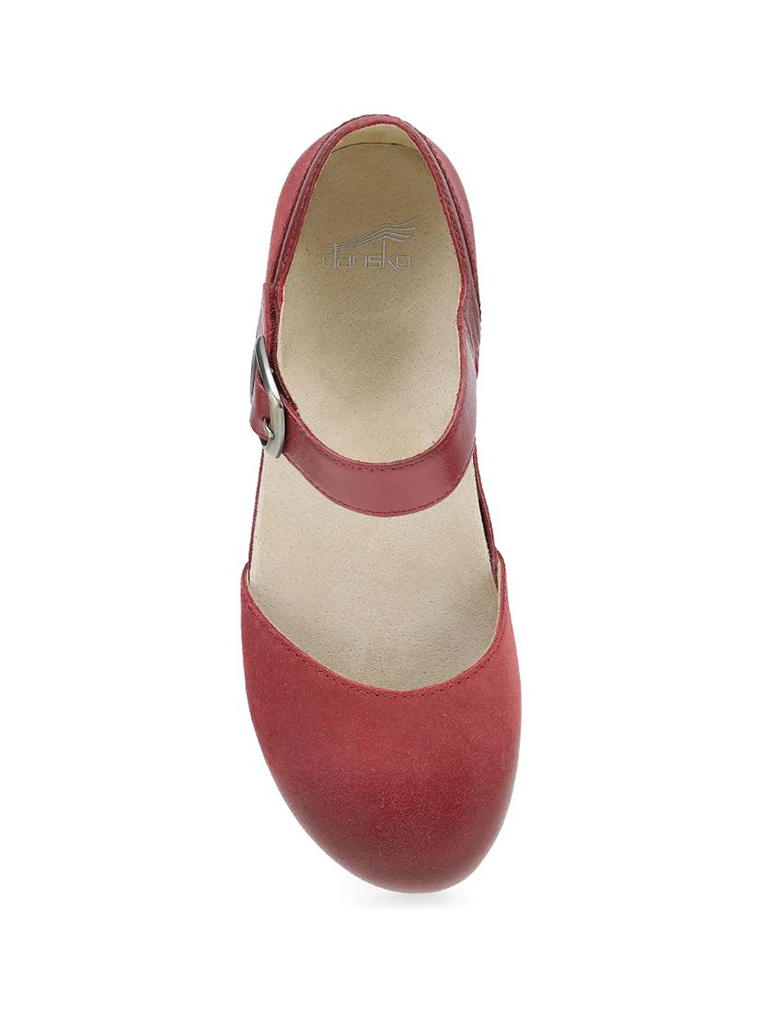 Dansko Mae Burnished Suede Mary Jane
