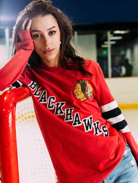 American Needle Sudbury Chicago Blackhawks Long Sleeve Shirt