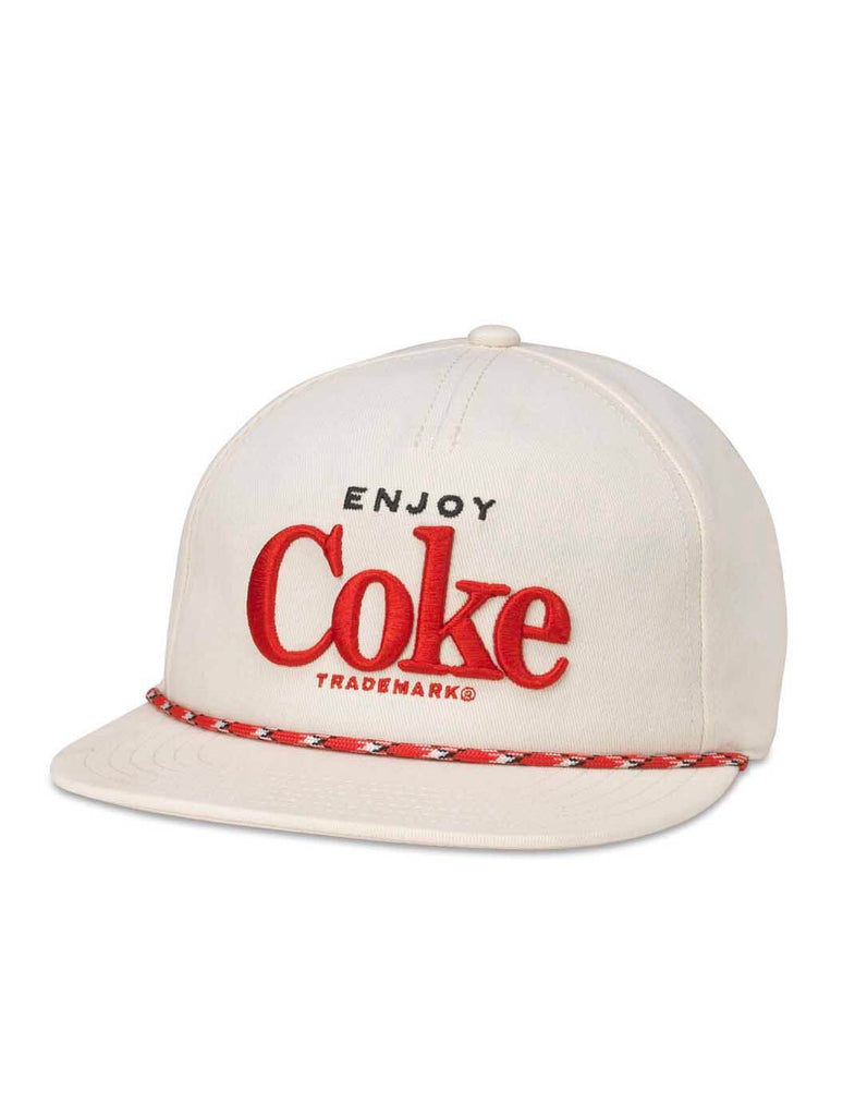 American Needle Coke Coachella Hat in Off White