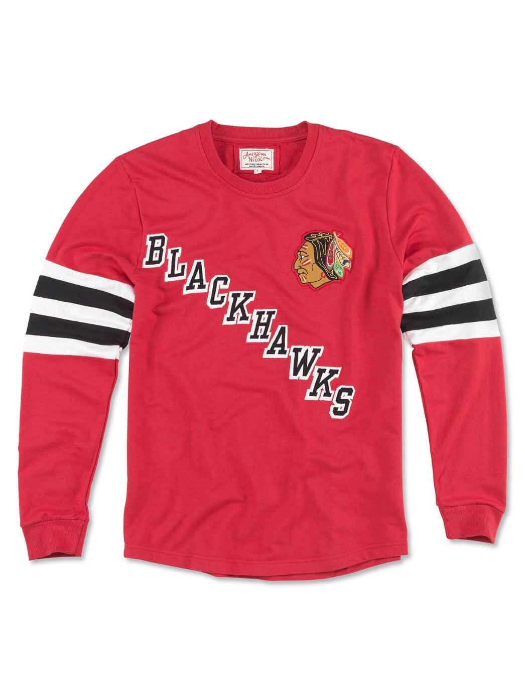 American Needle Sudbury Chicago Blackhawks Long Sleeve Shirt