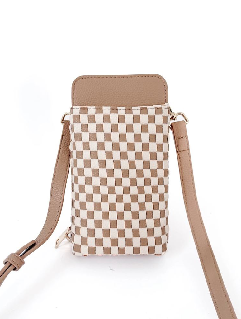 Woven Double Duty Phone Bag