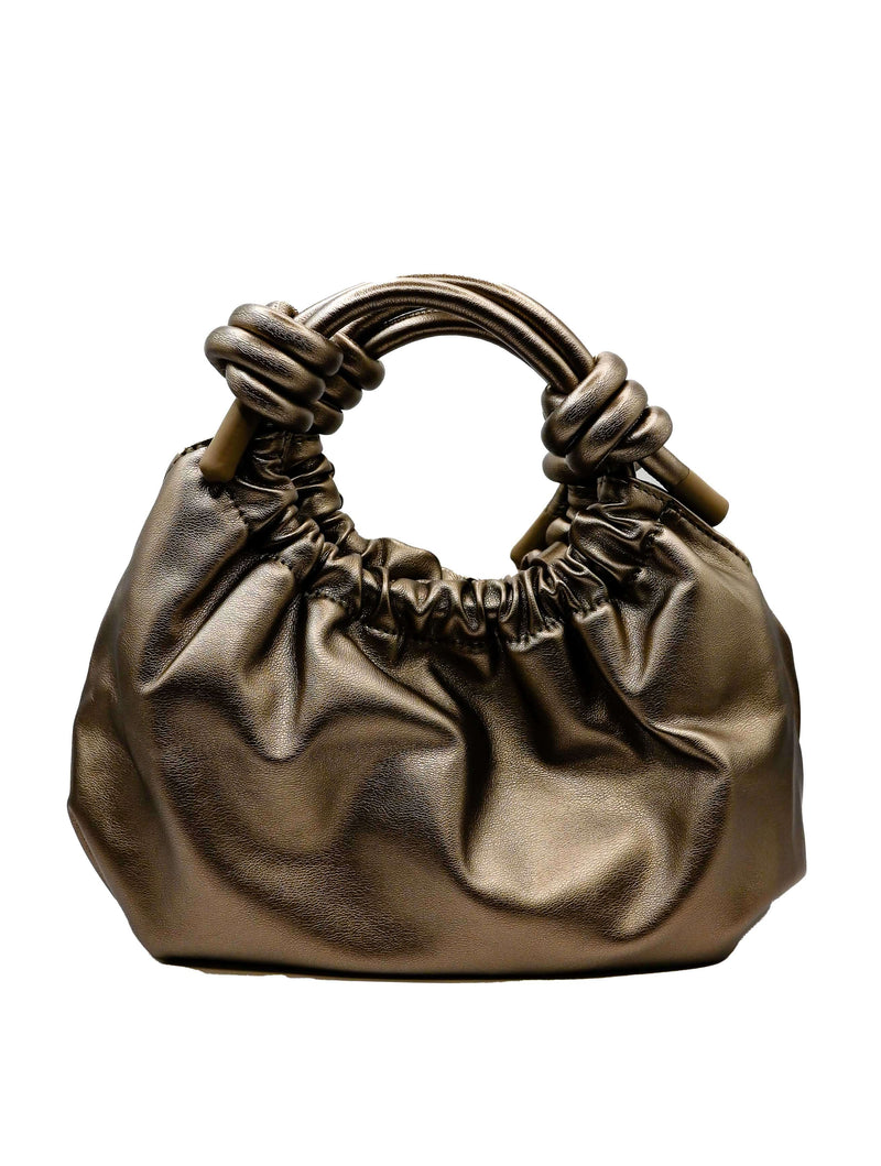 Slouchy Sling Metallic Bag