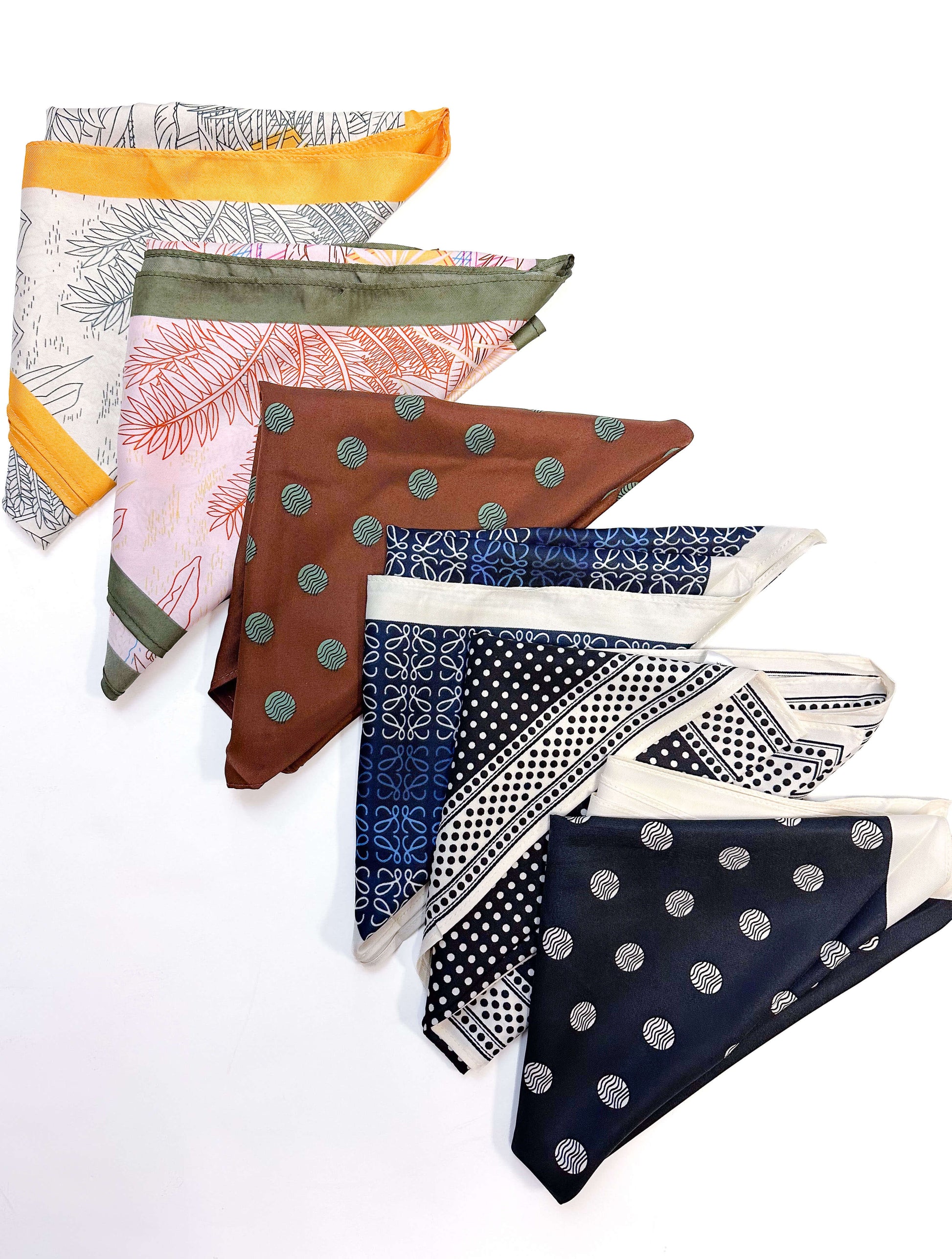 Triangle Silky Scarf