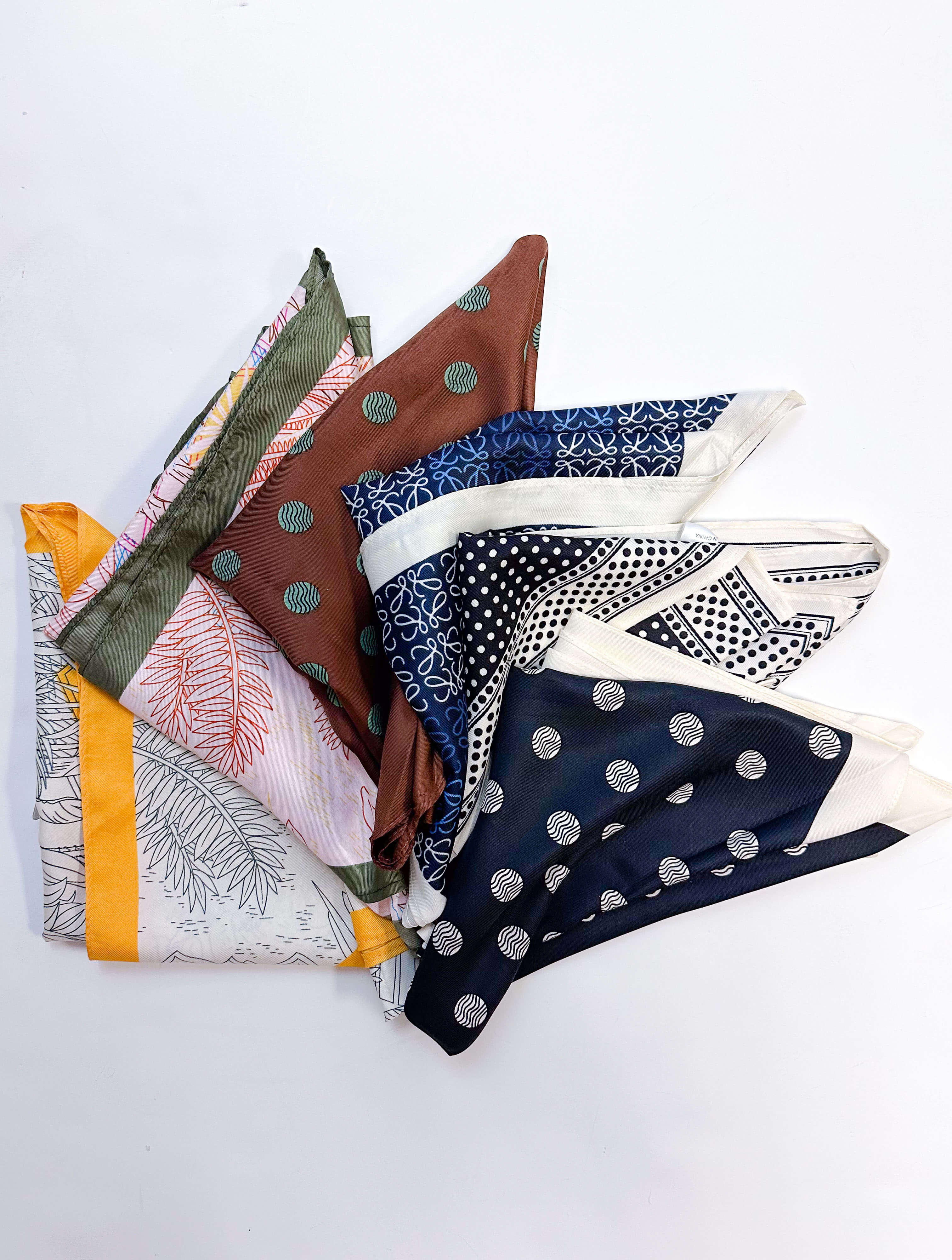Triangle Silky Scarf