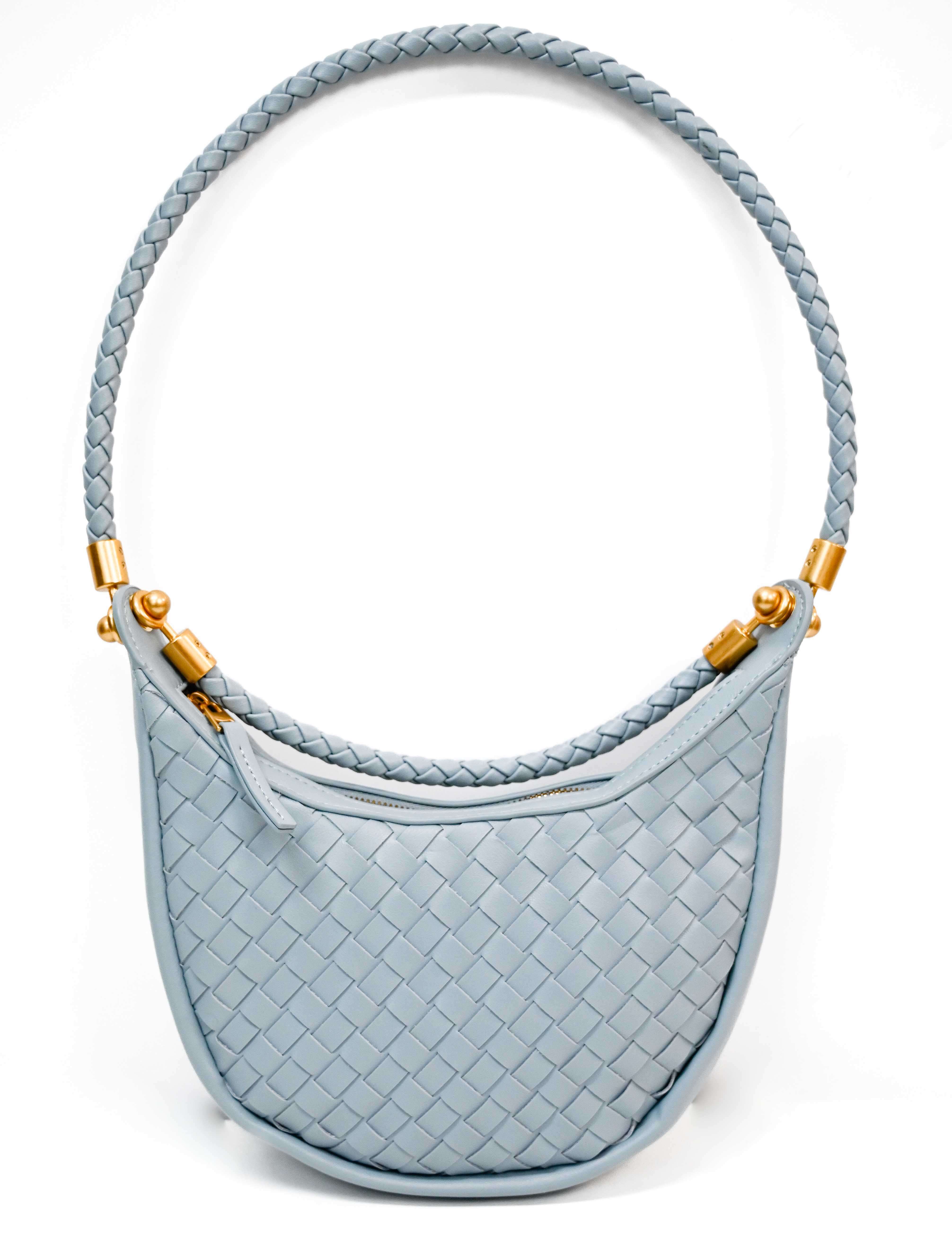Small Woven Hobo Bag