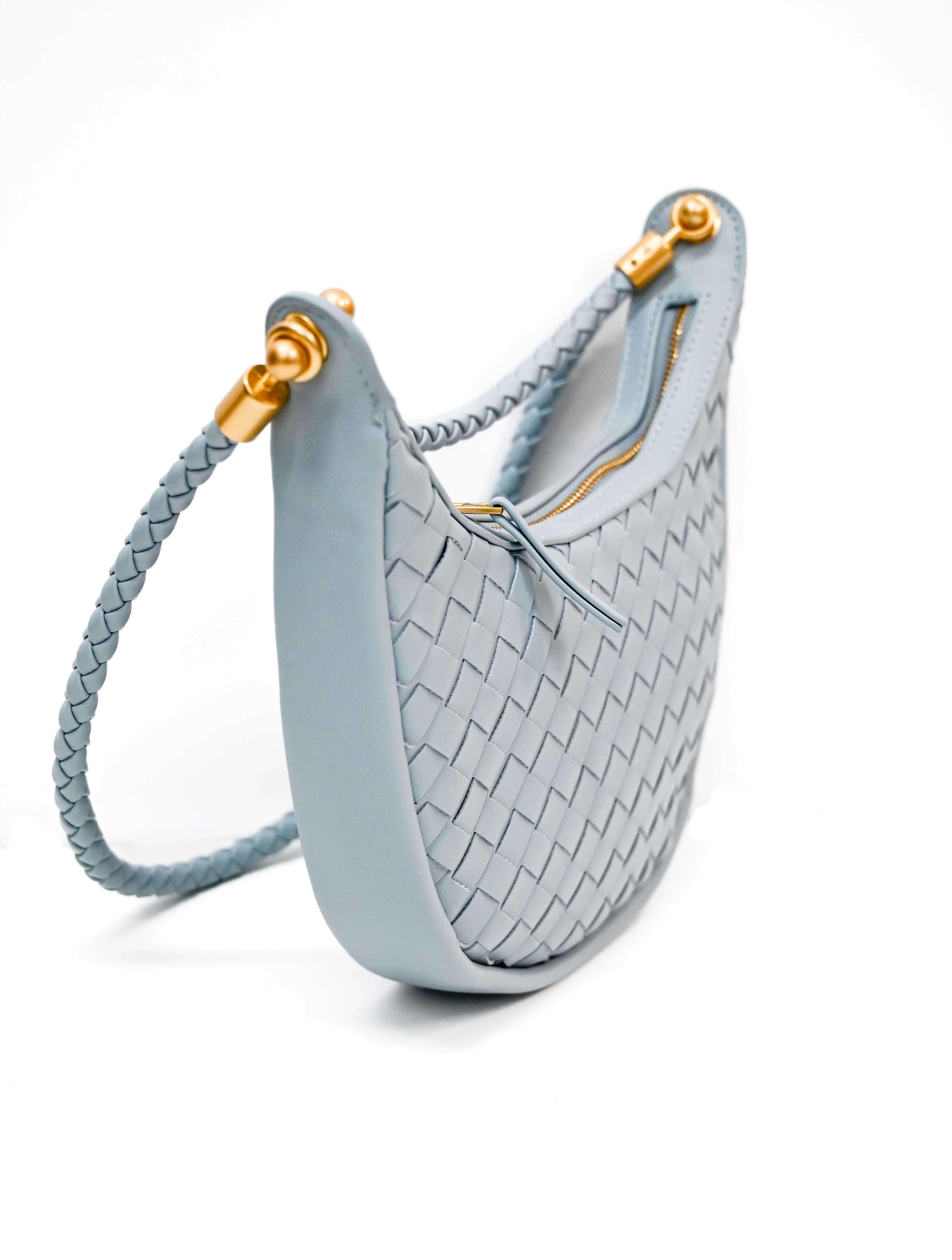 Small Woven Hobo Bag