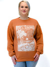 Billabong Paradise Is Here Sweatshirt in Toffee