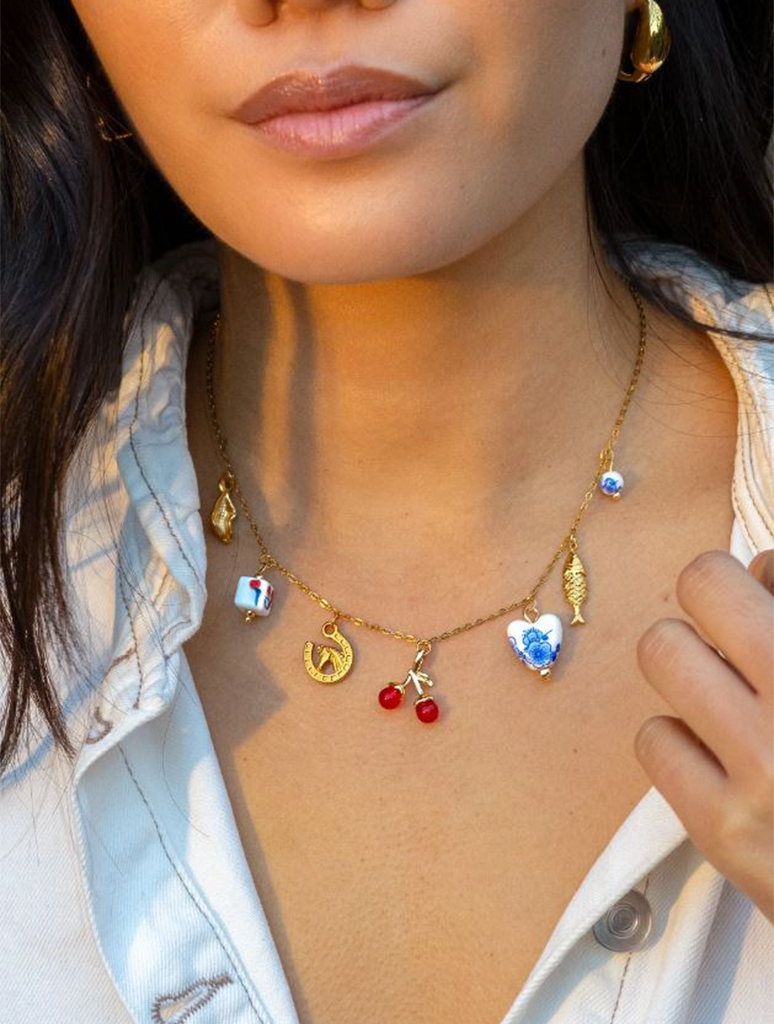 Lucky Charmed Necklace